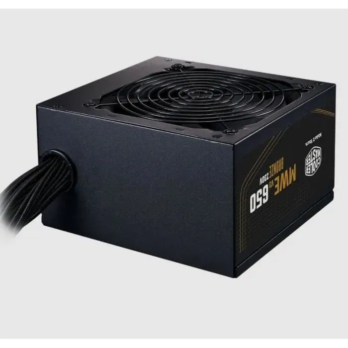 Cooler Master MWE 650W V2 ATX 3.1 Alimentation PC 650 W 80 PLUS Bronze Semi-modulaire Ventilateur 120 mm HDB