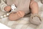 Muñecas Arias Poupée Reborn Ruben avec coussin, corps souple 45 cm