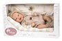 Muñecas Arias Poupée Reborn Ruben avec coussin, corps souple 45 cm