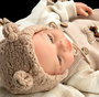 Muñecas Arias - Poupée Reborn Ruben avec coussin, corps souple 45 cm, adapté 36 mois et plus