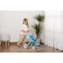 Smoby Poussette avec Peluche Stitch - Jouet de Promenade pour Enfant dès 18 Mois - Modèle à 4 Roues Orientables et Poignée Ergonomique - 53 cm (Fabrication Espagnole)