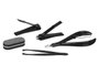 BERILO Set de manucure et pédicure 5 pièces noir