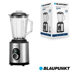 BLAUPUNKT Blender 1000W avec bol en verre de 1500 ml et acier inoxydable