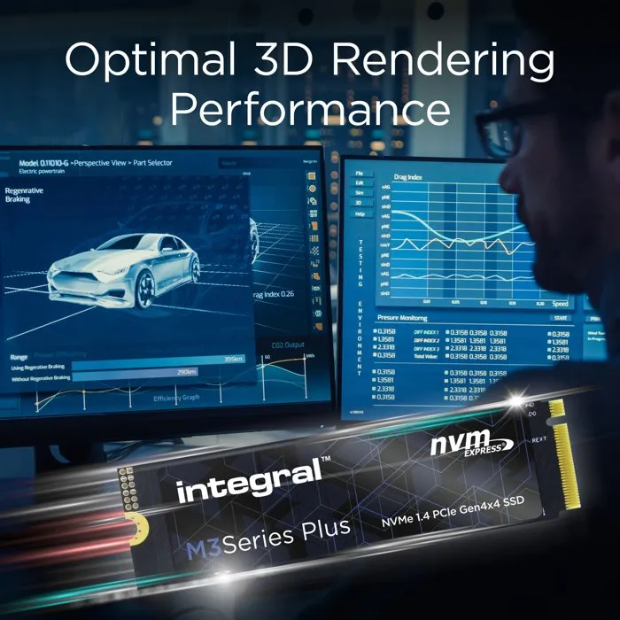 Integral Memory M3 Plus SSD interne 2 To M.2 2280