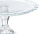 Pasabahce Tartera avec pied diamètre 26 cm en verre transparent (Set de 4)