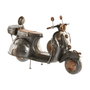 Home ESPRIT Figurine Décorative Moto Vintage Doré Argenté