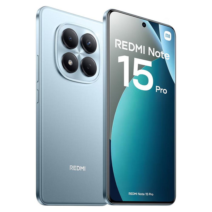 Xiaomi Redmi Note 15 Pro 4G 8 Go RAM 256 Go Stockage AMOLED 6,77" 200 MP Azul Glaciar