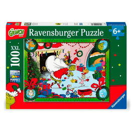 Ravensburger Puzzle XXL Le Grinch 100 Pièces - Taille 49x36 cm - Pour Enfants de 6 ans et Plus
