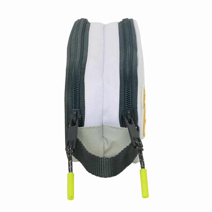 Fourre-tout Real Madrid C.F. Blanc 21 x 8 x 6 cm Fourre-tout Real Madrid C.F. Blanc 21 x 8 x 6 cm