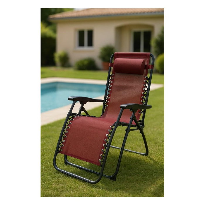 Chaise de camping pliante Marbueno Bordeaux 2 Unités Chaise de camping pliante Marbueno Bordeaux 2 Unités