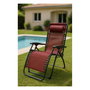 Chaise de camping pliante Marbueno Bordeaux 2 Unités