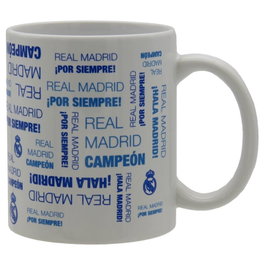 CYP BRANDS Taza ceramica Real Madrid 330ml