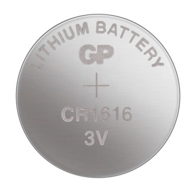 GP Batterie Bouton Lithium CR1616 - Pile Bouton 3V pour Calculatrices, Jouets et Électronique - Lot de 1 GP Batterie Bouton Lithium CR1616 - Pile Bouton 3V pour Calculatrices, Jouets et Électronique - Lot de 1