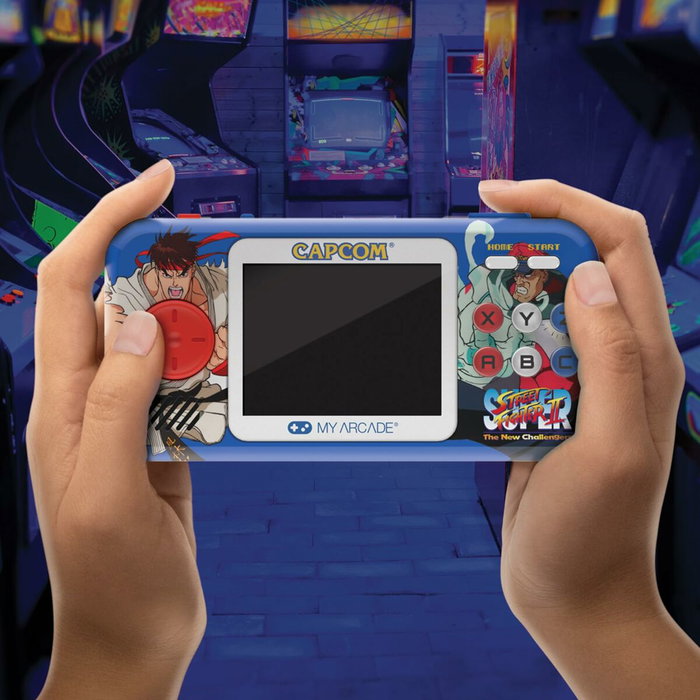 My Arcade Pocket Player PRO - Console de jeu portable Street Fighter II