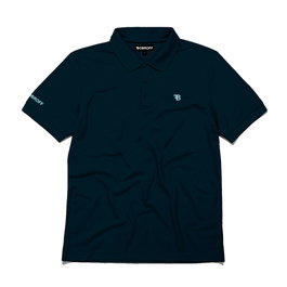 Polo à manches courtes homme Bobroff Navy