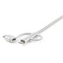 Startechcom Cable USB Type A vers Micro USB 3 en 1 USB-C et Lightning 1m MFi