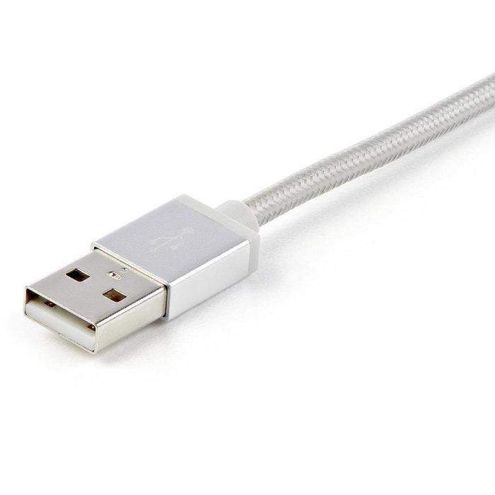 Startechcom Cable USB Type A vers Micro USB 3 en 1 USB-C et Lightning 1m MFi