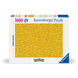 Ravensburger Puzzle 1000 Pièces Pokémon Pikachu Challenge - Puzzle Expert pour Adultes et Adolescents 14 ans et plus - Réf. 12000829