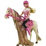 Simba Poupée Steffi Love Équitation 29 cm, Rose, Jouet pour Filles Dès 3 Ans