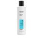 Nioxin System 3 Shampoing Cheveux Teints et Légèrement Fragilisés - Soin Hydratant et Densifiant 300 ml
