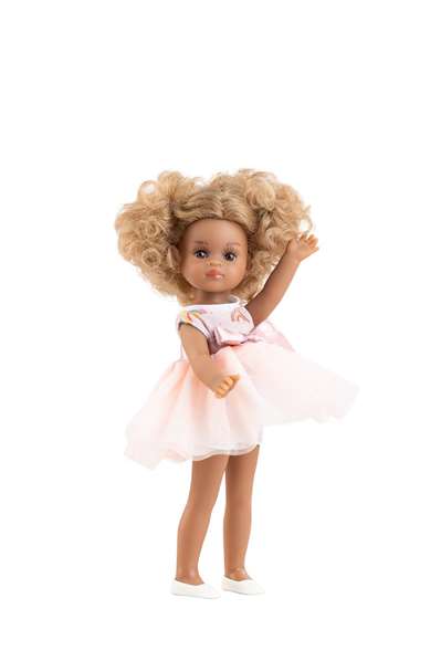 Paola Reina Poupée Raquel 21 cm en PVC et Polyester - Jouet pour enfants dès 3 ans Paola Reina Poupée Raquel 21 cm en PVC et Polyester - Jouet pour enfants dès 3 ans