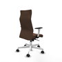 Piqueras Y Crespo Fauteuil Albacete Marron Foncé avec Mécanisme Synchrone
