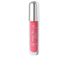 Essence Gloss volumisant pour les lèvres What The Fake! n°101 Main Squeeze 4 ml avec acide hyaluronique, effet repulpant hydratant et brillant