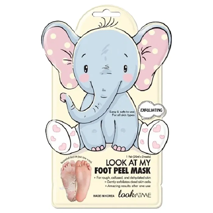 Look At Me Masque en feuille pour les pieds Exfoliation 40 ml Look At Me Masque en feuille pour les pieds Exfoliation 40 ml