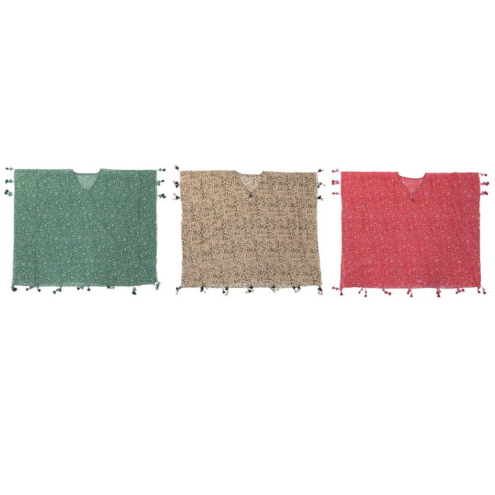 Home ESPRIT Paréo Marron Vert Rose (3 Unités) Home ESPRIT Paréo Marron Vert Rose (3 Unités)