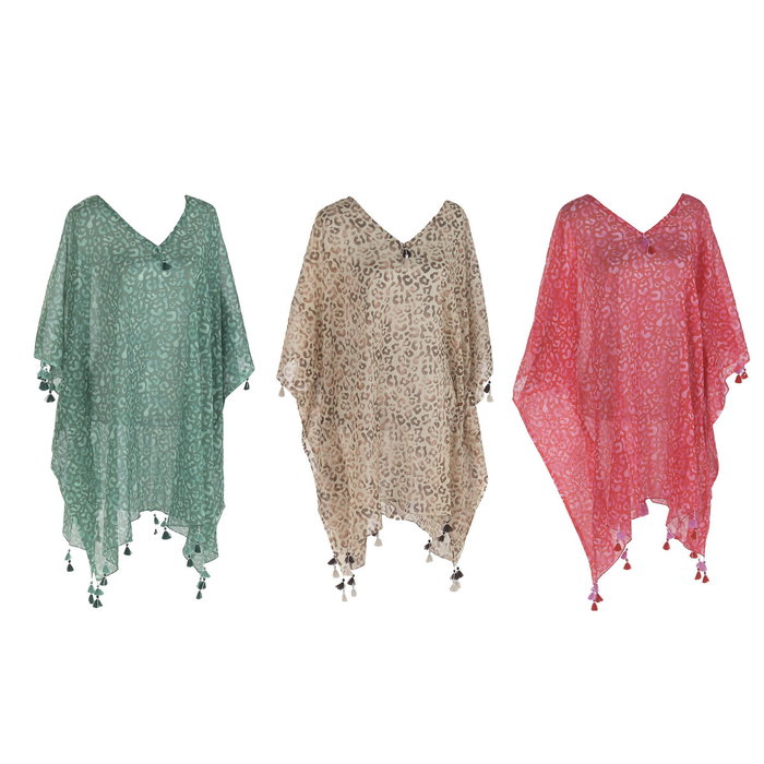 Home ESPRIT Paréo Marron Vert Rose (3 Unités) Home ESPRIT Paréo Marron Vert Rose (3 Unités)