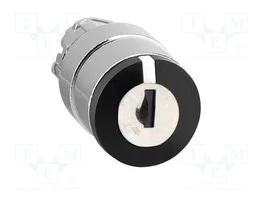 SCHNEIDER ELECTRIC Commutateur rotatif avec clé Harmony XB4 22mm noir