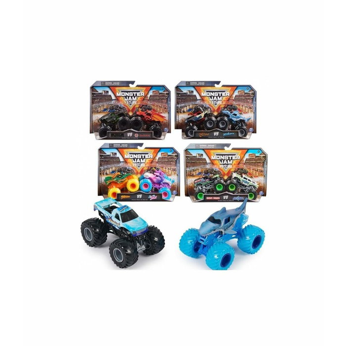 Spin Master Pack de 2 véhicules die-cast Monster Jam 1:64 Spin Master Pack de 2 véhicules die-cast Monster Jam 1:64