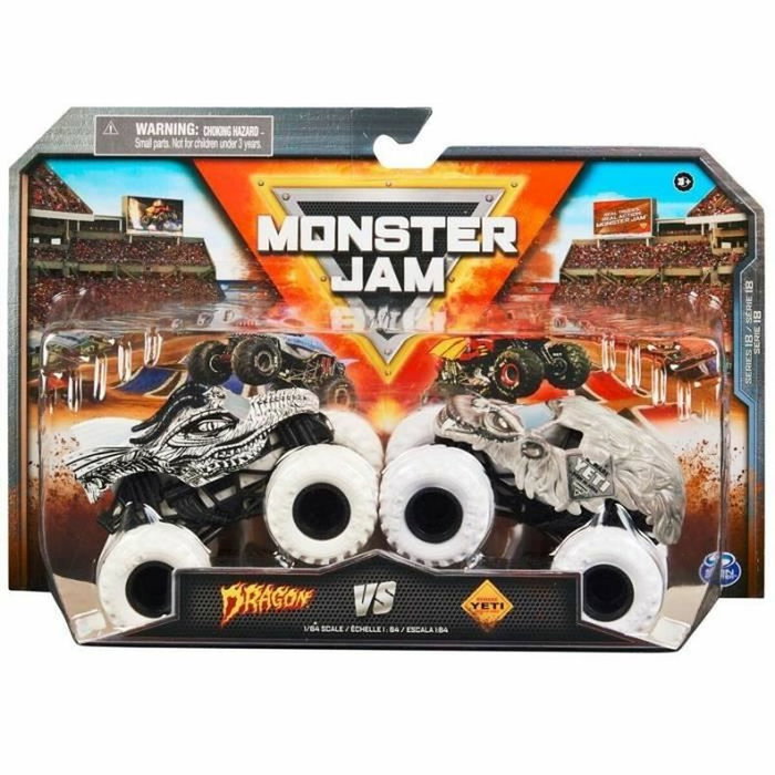 Spin Master Pack de 2 véhicules die-cast Monster Jam 1:64 Spin Master Pack de 2 véhicules die-cast Monster Jam 1:64