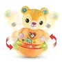VTech Baby Bonbon Mon Ourson Culbuto, Jouet Interactif Bébé 6-24 Mois avec 3 Boutons, Textures, Lumières et Effets Sonores