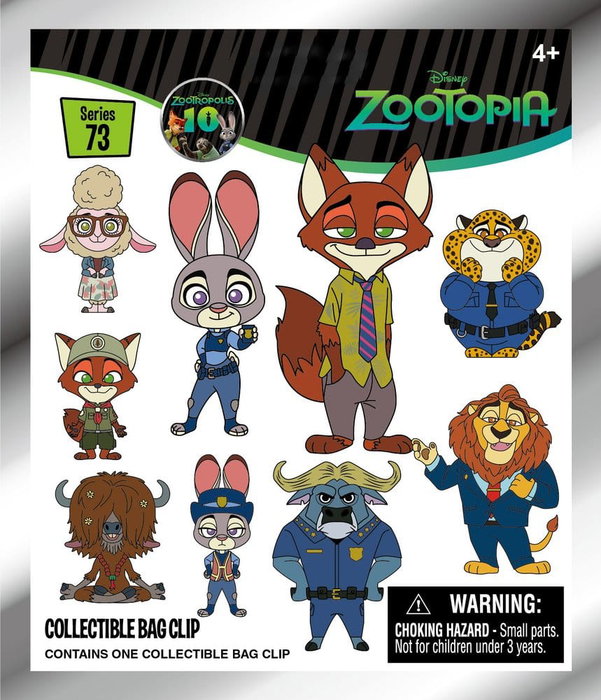 Monogram Int. Zootopia 3D présentoir porte-clés Série 73 (24) de peluche s'ouvre avec des blind boxes Monogram Int. Zootopia 3D présentoir porte-clés Série 73 (24) de peluche s'ouvre avec des blind boxes