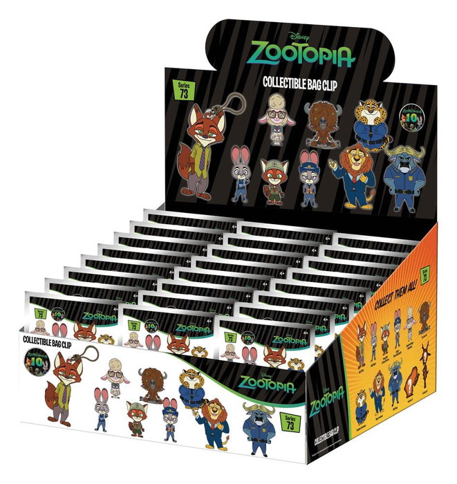 Monogram Int. Zootopia 3D présentoir porte-clés Série 73 (24) de peluche s'ouvre avec des blind boxes Monogram Int. Zootopia 3D présentoir porte-clés Série 73 (24) de peluche s'ouvre avec des blind boxes