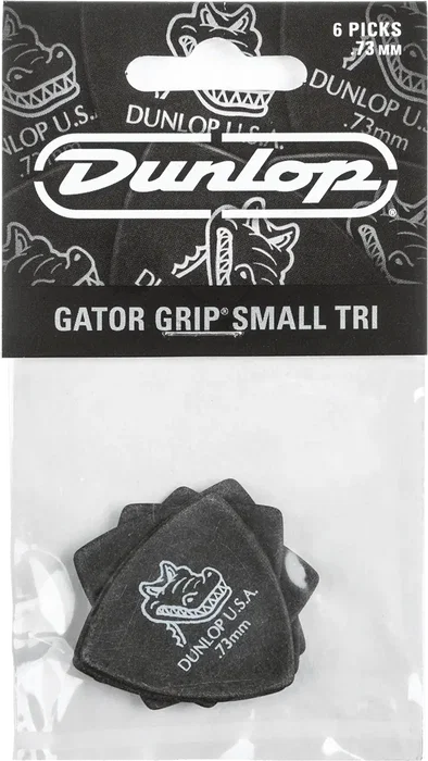 Dunlop Picks Gator Grip Triangle 0,73 mm (Pack de 6) Dunlop Picks Gator Grip Triangle 0,73 mm (Pack de 6)