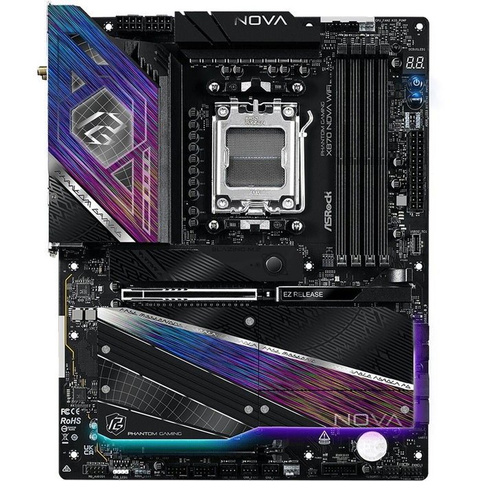 Carte Mère ASRock X870 NOVA WiFi AMD AM5 AMD X870