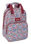 Safta Sac à dos enfant Nait Nait Flores Coimbra Bordeaux, 20 x 28 x 8 cm, à partir de 3 ans