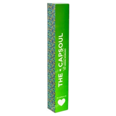 The Capsoul Capsules de Thé Vert Moruno compatibles Nespresso, 10 unités