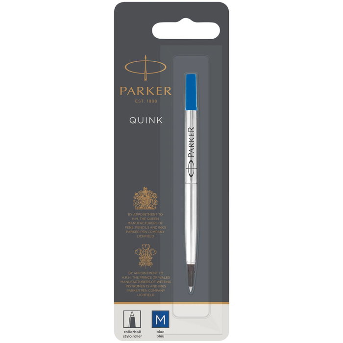Parker Recharge Rollerball M Bleu (Blister)</h1> Parker Recharge Rollerball M Bleu (Blister)</h1>