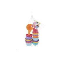 Color Baby Ensemble de 15 Moules de Plage Glaces et Cupcakes (Modèles Surtis)
