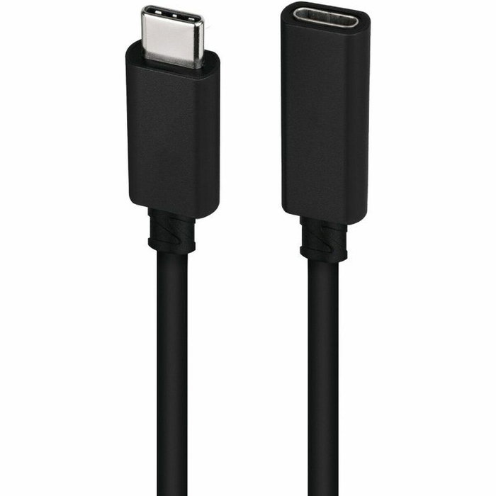 Câble USB NANOCABLE USB 3.2 GEN2x2 100W C/M-H Noir 1,5 m