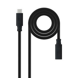Nanocable Câble rallonge USB-C mâle vers femelle USB 3.2 Gen2x2 100W 1,5 m