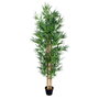 BigBuy Home Plante décorative Ciment Tissu Bambou 210 cm