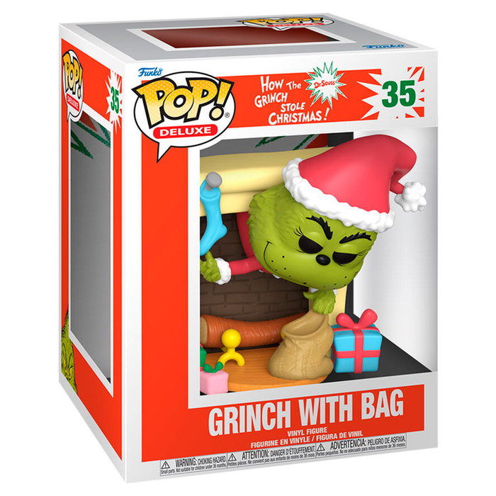 Funko POP! Deluxe Le Grinch avec sac