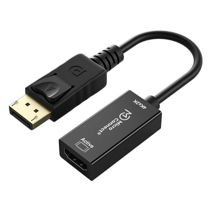 MicroConnect Adaptateur actif DisplayPort 1.2 vers HDMI