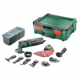 Bosch PMF 250 CES Outil multifonction oscillant Vert avec 20 Accessoires