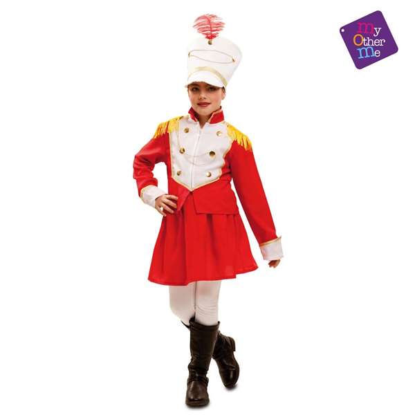 My Other Me Déguisement Majorette 5-6 Ans (Chapeau, Veste et Jupe) sun