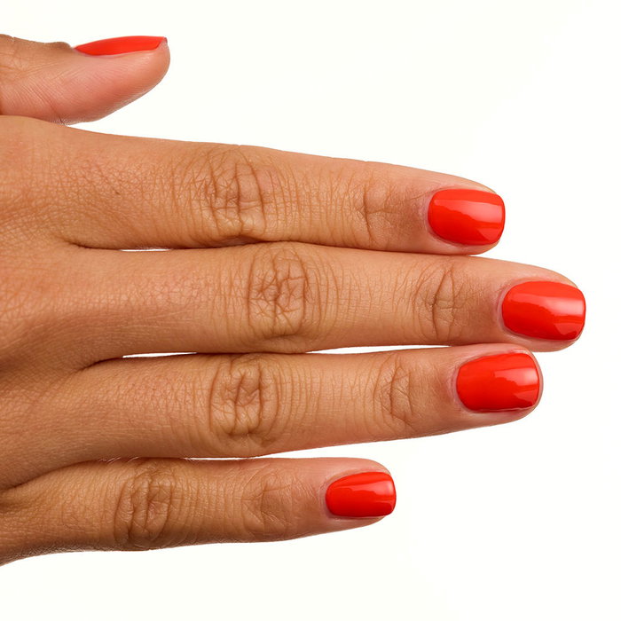 Essence Vernis à Ongles Gel No. 15 - Orange U Cute 8 ml, Vernis Gel Brillant Sans Lampe UV avec Top Coat TOP GLOSS